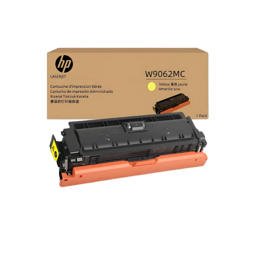 HP W9062MC Yellow Original Toner Cartridge (E57540)