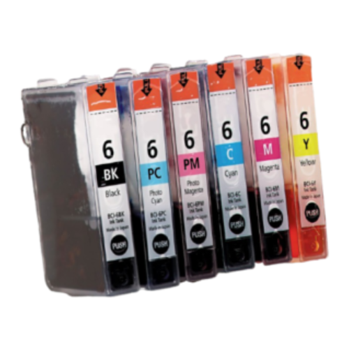 Canon BCI-6 B/C/M/Y/PC/PM Generic Inks *Value-Pack*