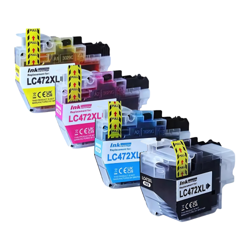 Brother LC472XL High Yield BK/C/M/Y Generic Ink *Value Pack*